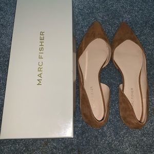 Marc Fisher Medium Brown Suede (mfamra)